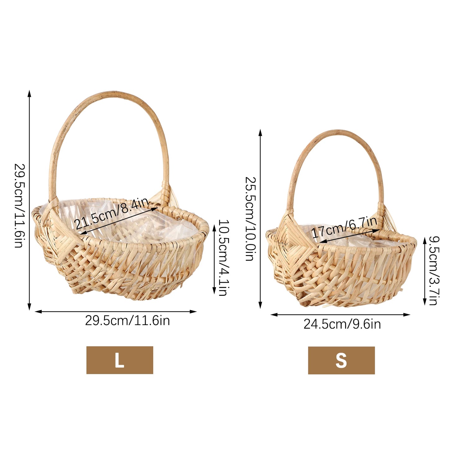 Woven Fruit Holder Storage Basket Garden Decor Waterproof Delicate Portable Rattan Watermelon Shape Handmade